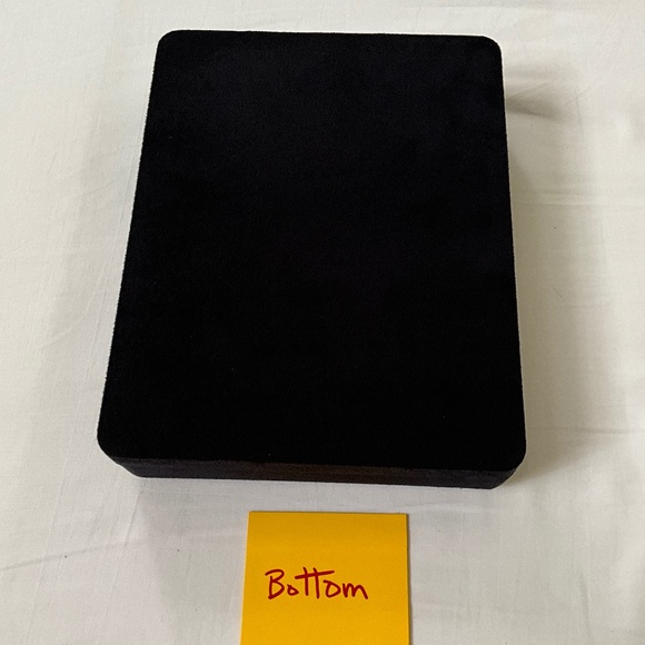 TIFFANY & CO. Extra Large Necklace Suede Presentation Case Black - Picture 8 of 13